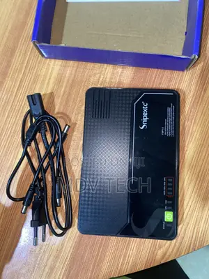 Snipex 5MP HD Infrared Waterproof Camera & 8000mAh Multi-Func DC UPS