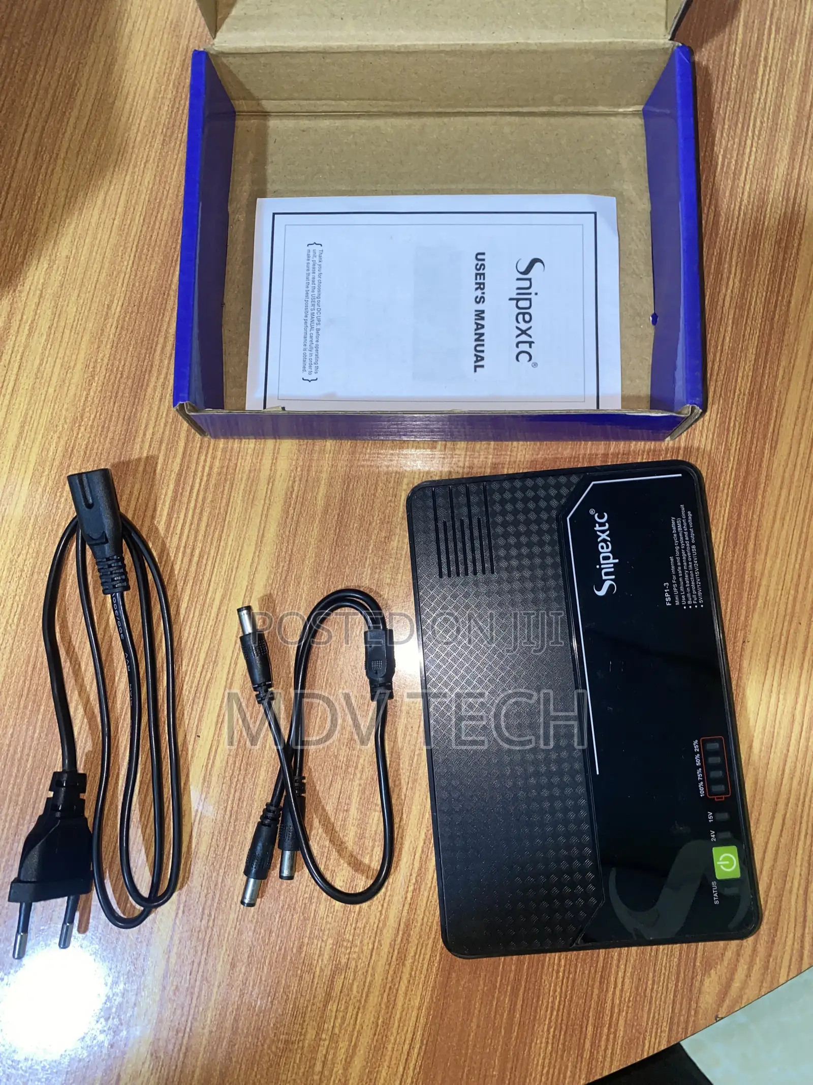 Snipex 5MP HD Infrared Waterproof Camera & 8000mAh Multi-Func DC UPS