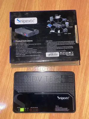 Snipex 5MP HD Infrared Waterproof Camera & 8000mAh Multi-Func DC UPS