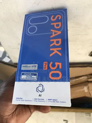 New Tecno Spark 50 Pro 256 GB Gray
