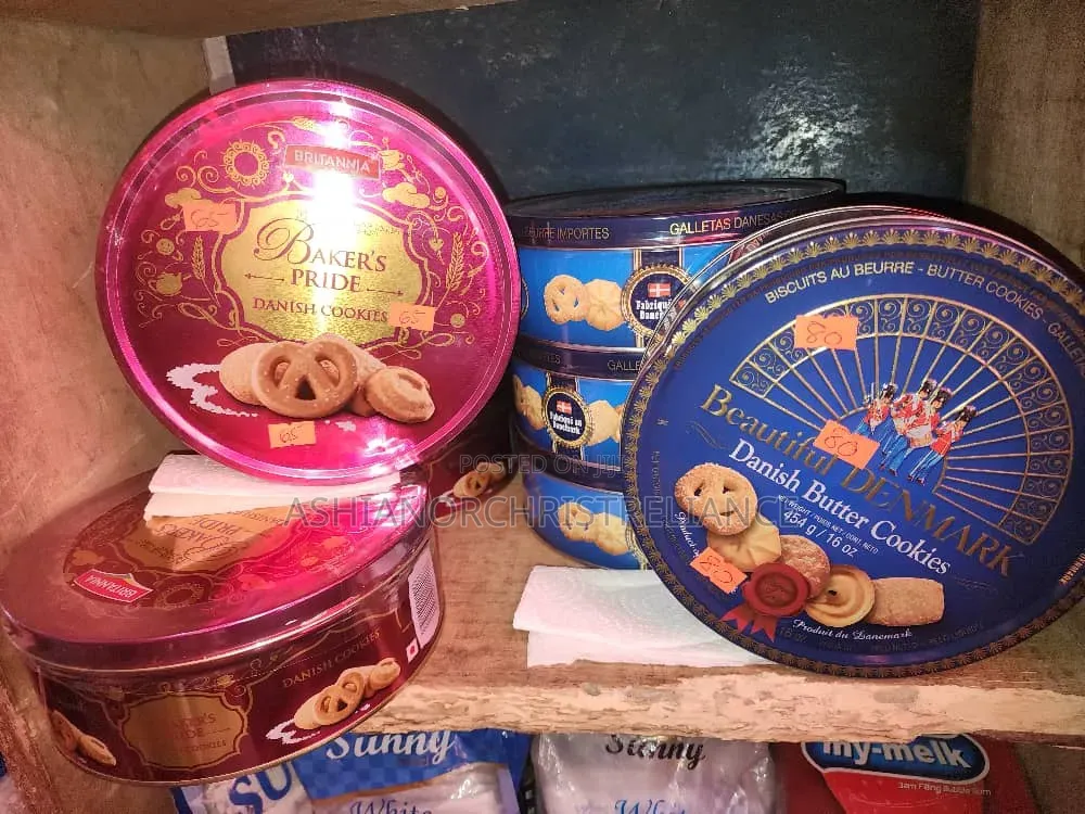 Danish Cookies/ Tin Cookies/ Cookie Dane for Christmas