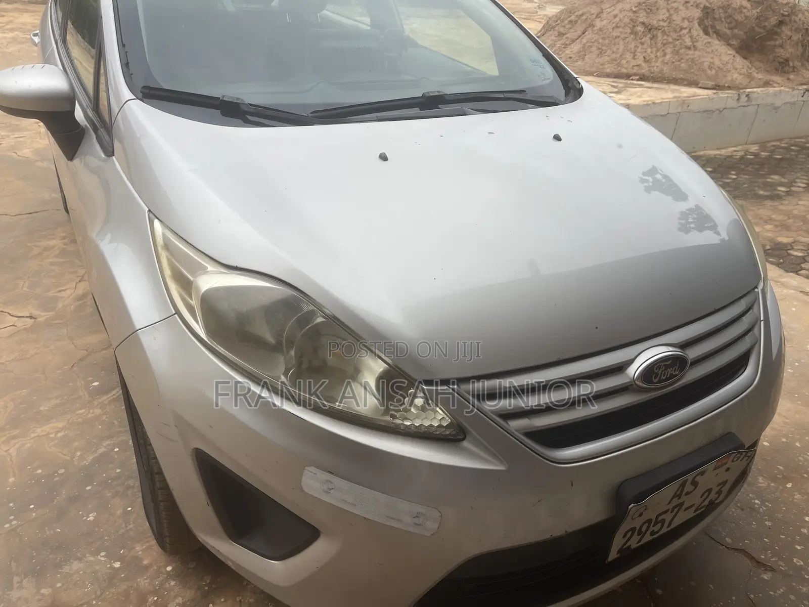 Ford Fiesta S Sedan 2013 Silver