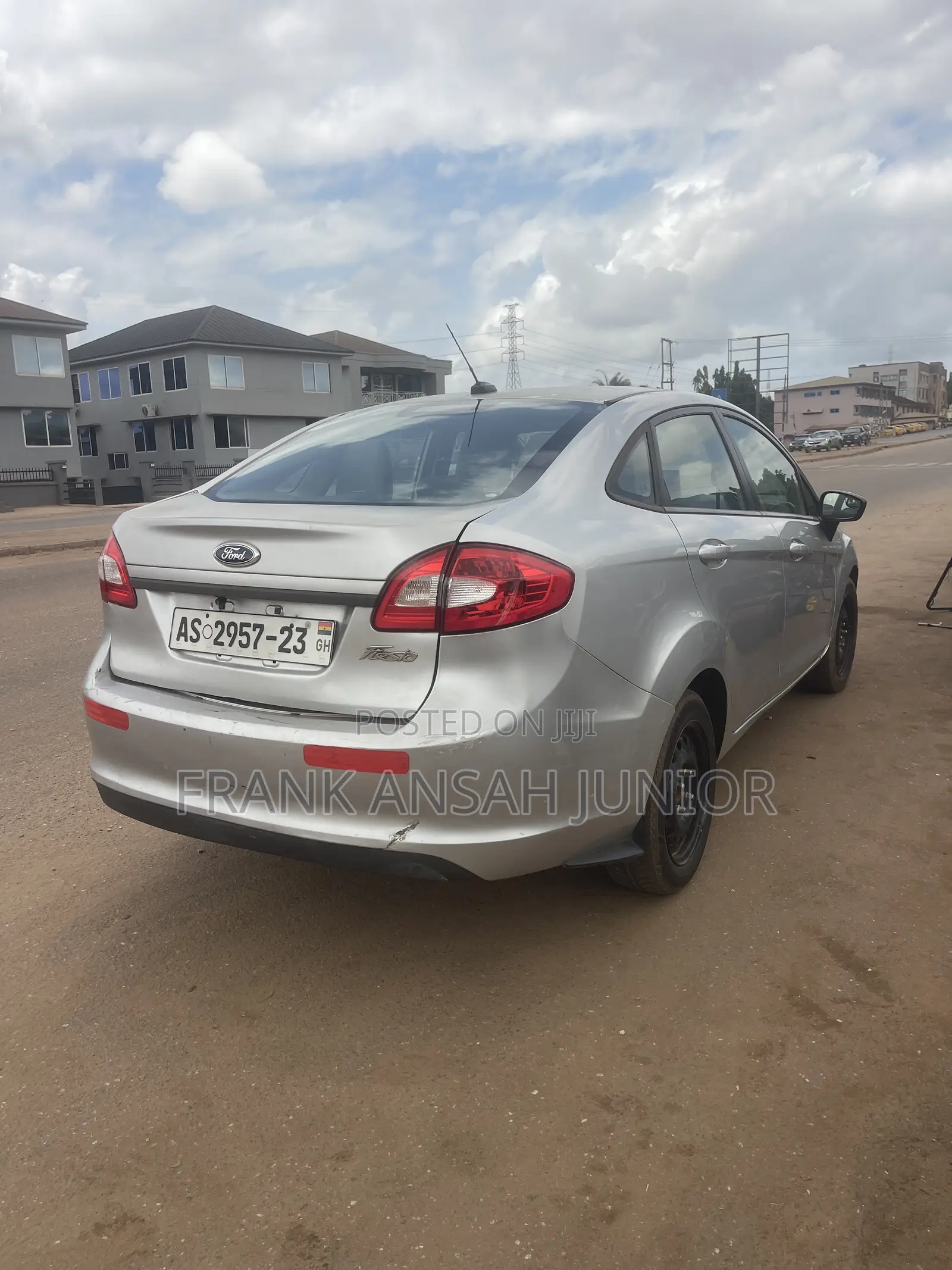 Ford Fiesta S Sedan 2013 Silver