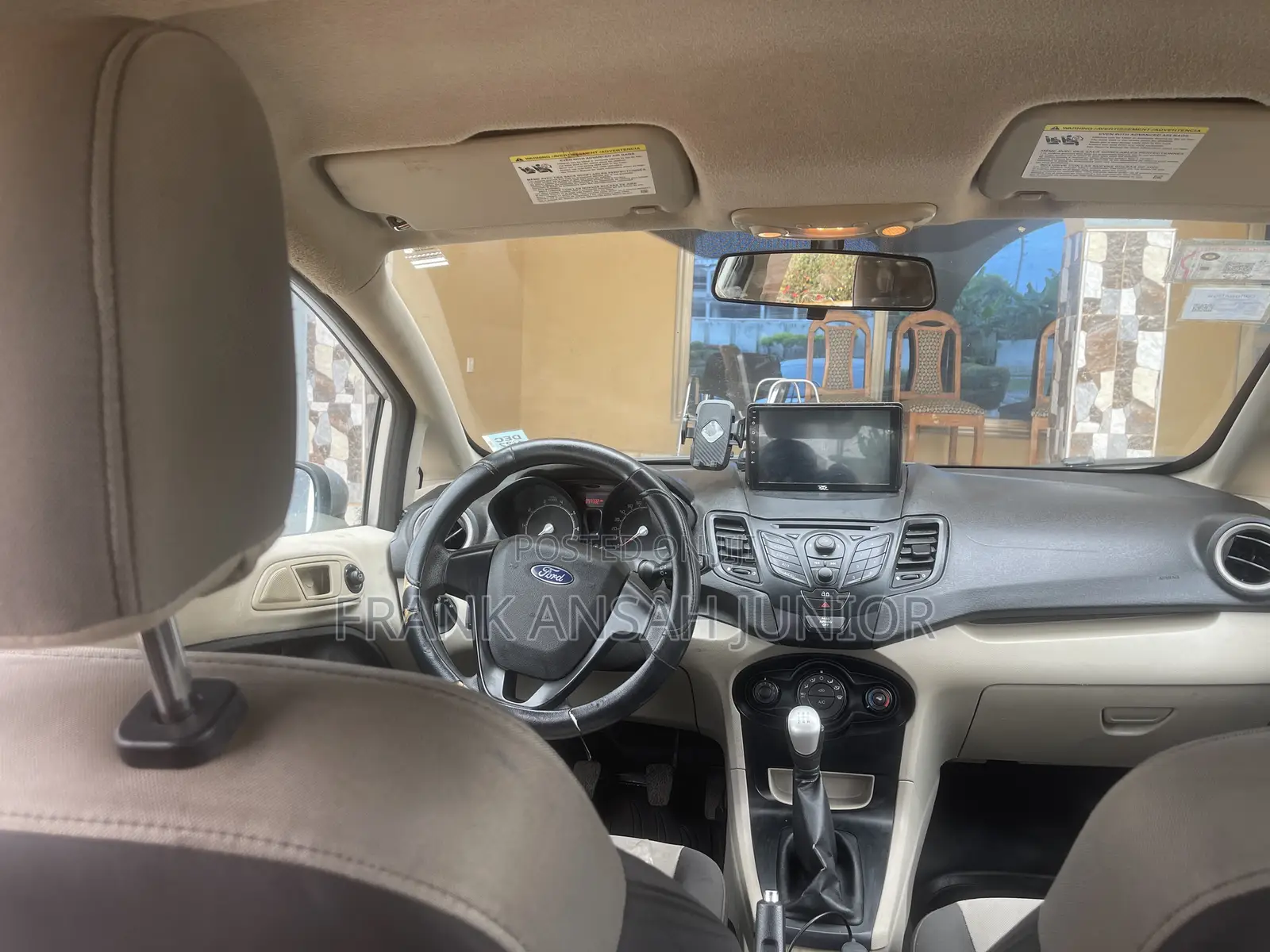 Ford Fiesta S Sedan 2013 Silver