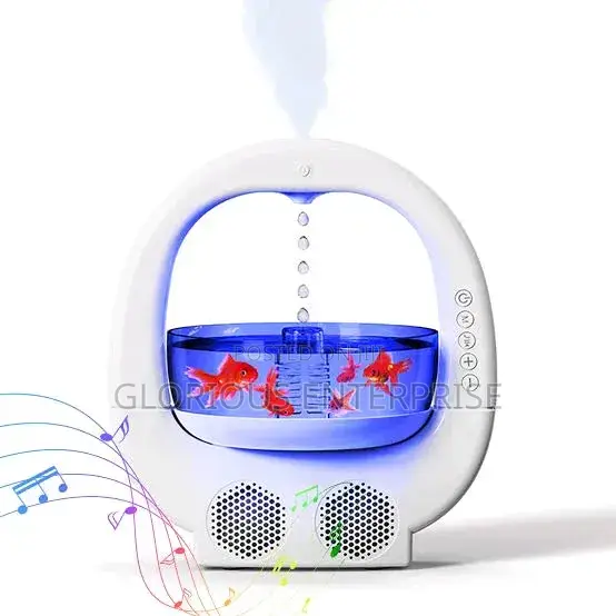 Anti Gravity Humidifier With Bluetooth