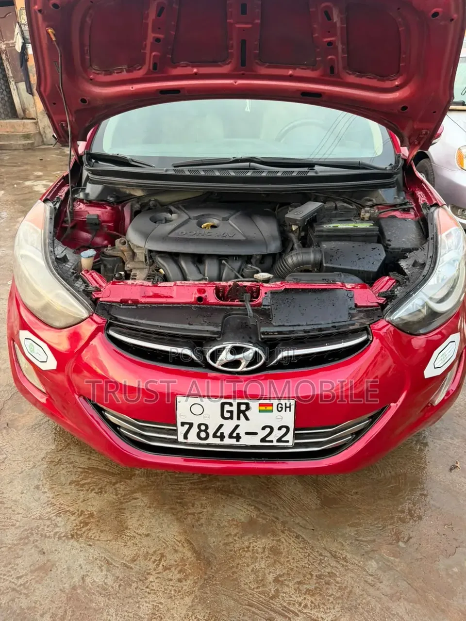 Hyundai Elantra 2013 Red