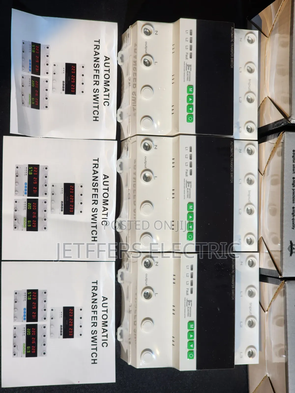 100A Phase Selector or Automatic Transfer Switch