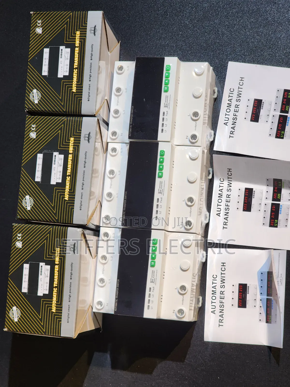 100A Phase Selector or Automatic Transfer Switch