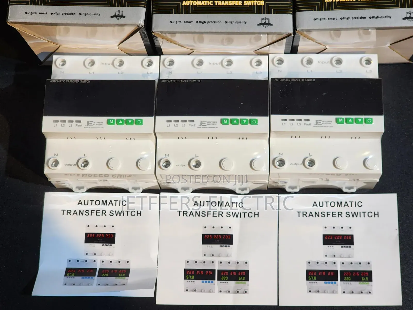 100A Phase Selector or Automatic Transfer Switch