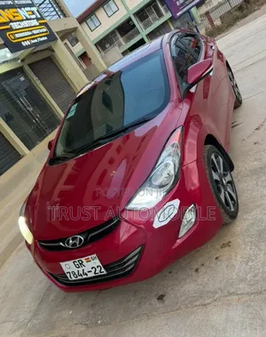 Hyundai Elantra 2013 Red