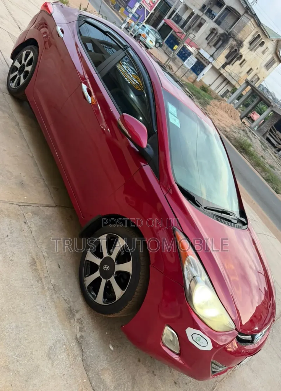 Hyundai Elantra 2013 Red