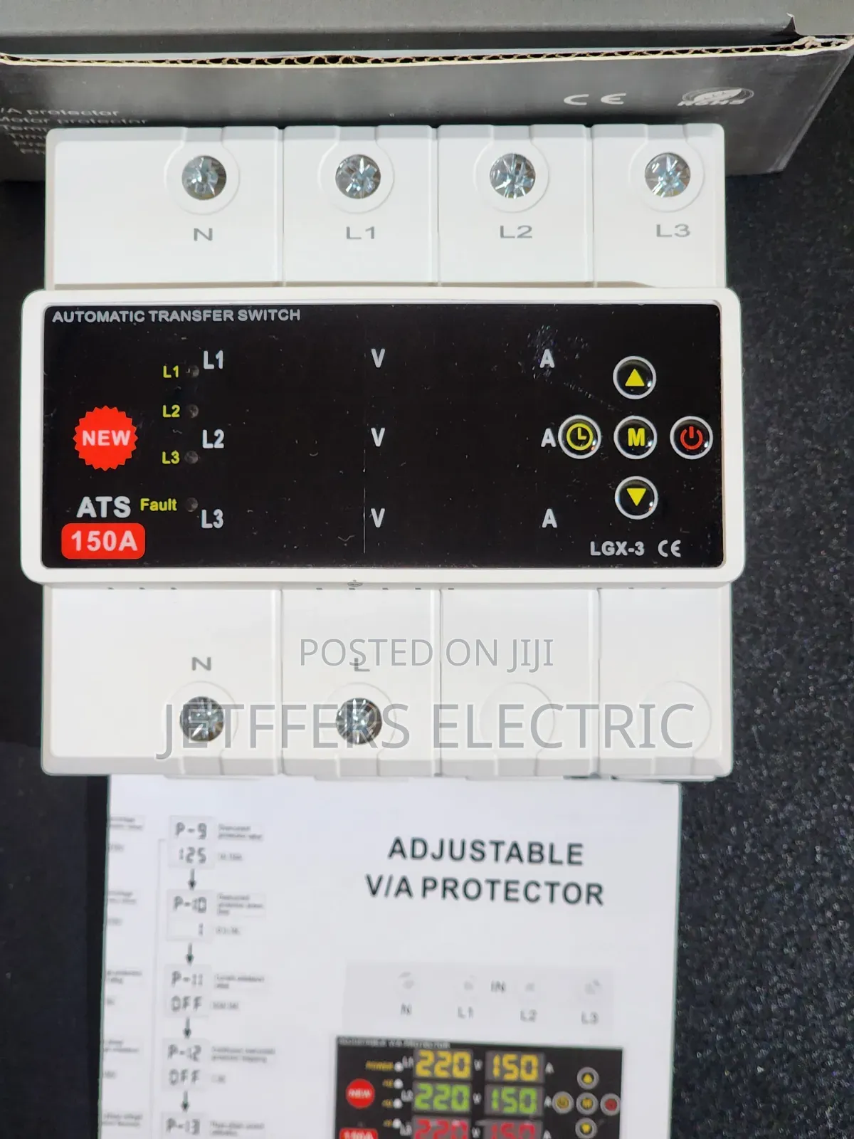 5 in 1 Automatic Transfer Switch (ATS 150)Pharse Selector&Protector