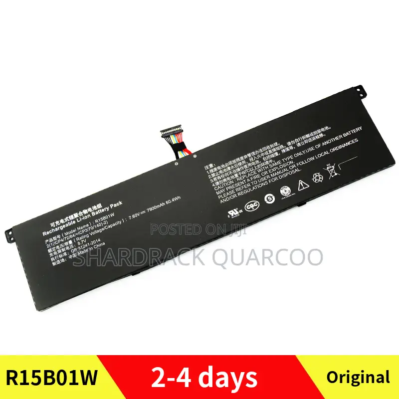 R15B01W Notebook Battery Xiaomi Pro 15.6 TM1701 171501-Al AQ AF