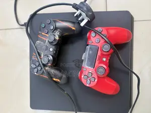 PS4 Slim With 2 Controllers