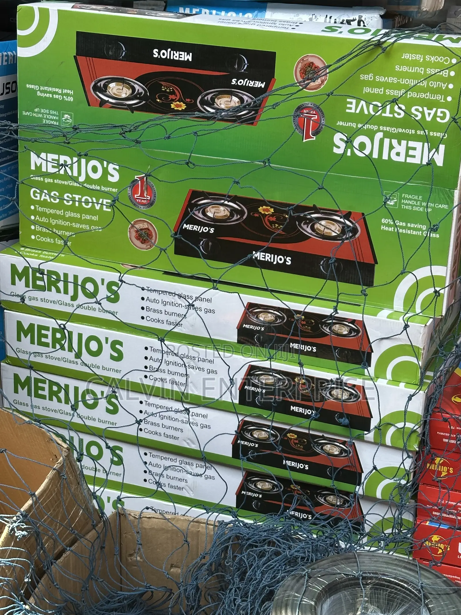 Double Burner Gas Stove