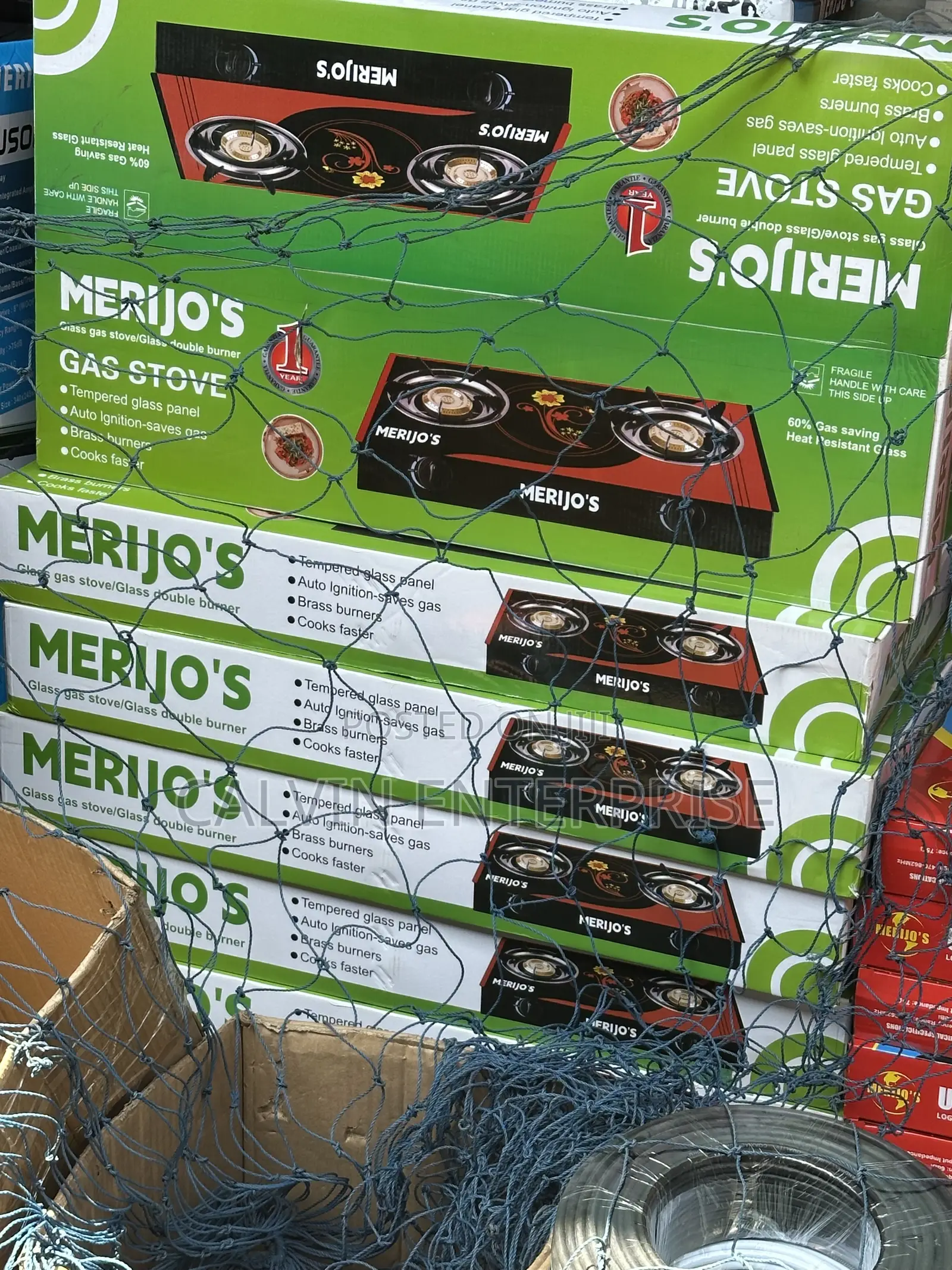 Double Burner Gas Stove