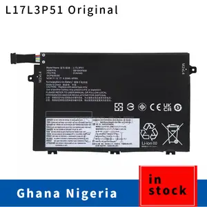 L17L3P51 Is for Lenovo Laptop Battery L17M3P52 L17C3P51 01AV448 447