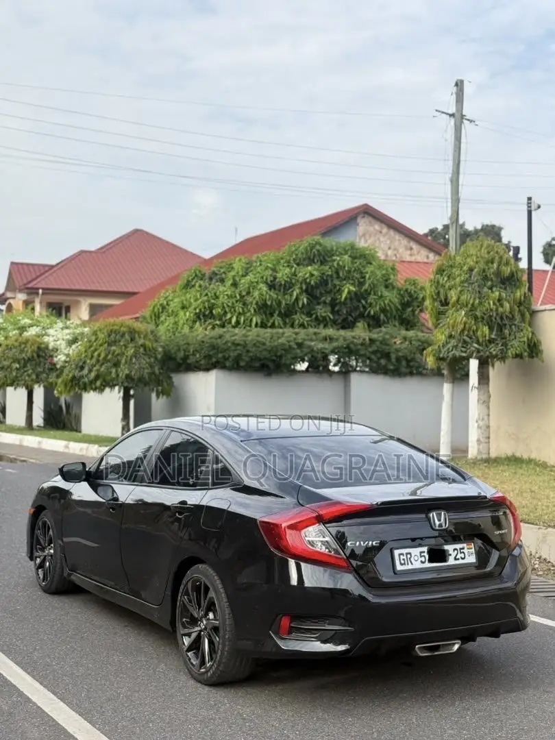Honda Civic Sport Sedan 2020 Black