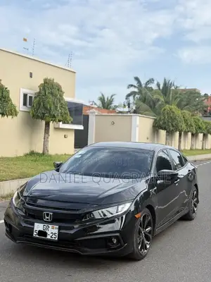 Honda Civic Sport Sedan 2020 Black