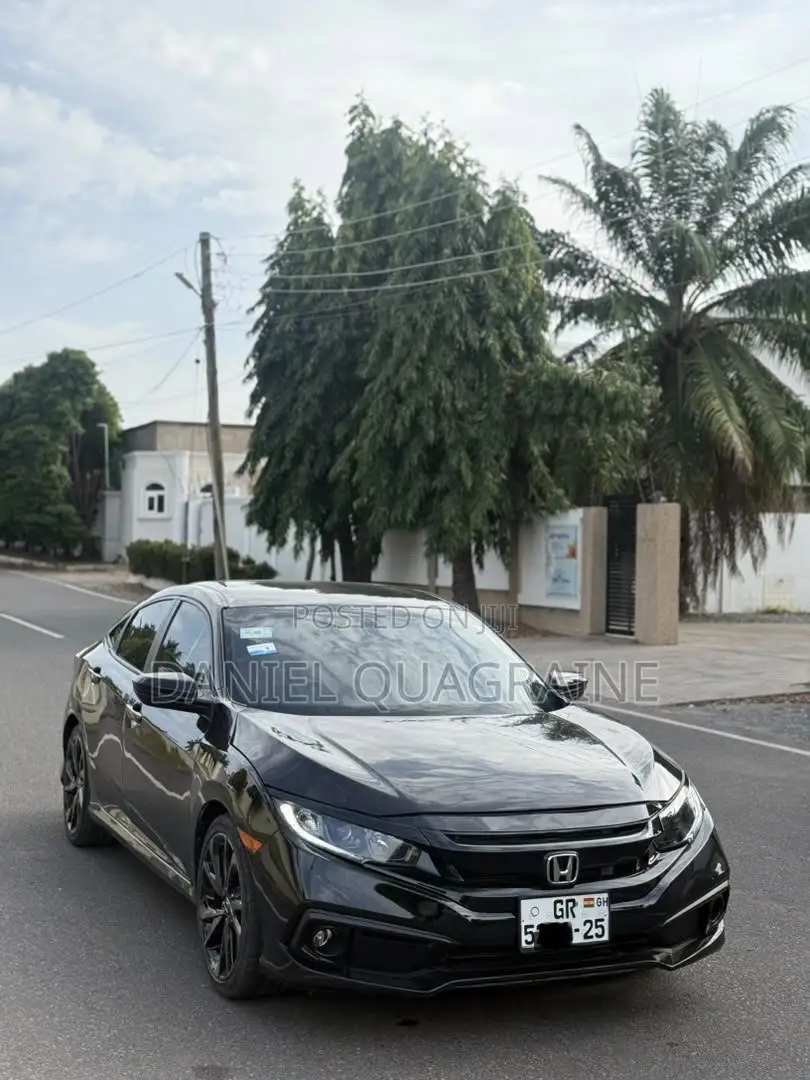 Honda Civic Sport Sedan 2020 Black