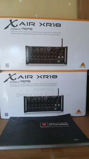 Behringer Xair Mixer Channels
