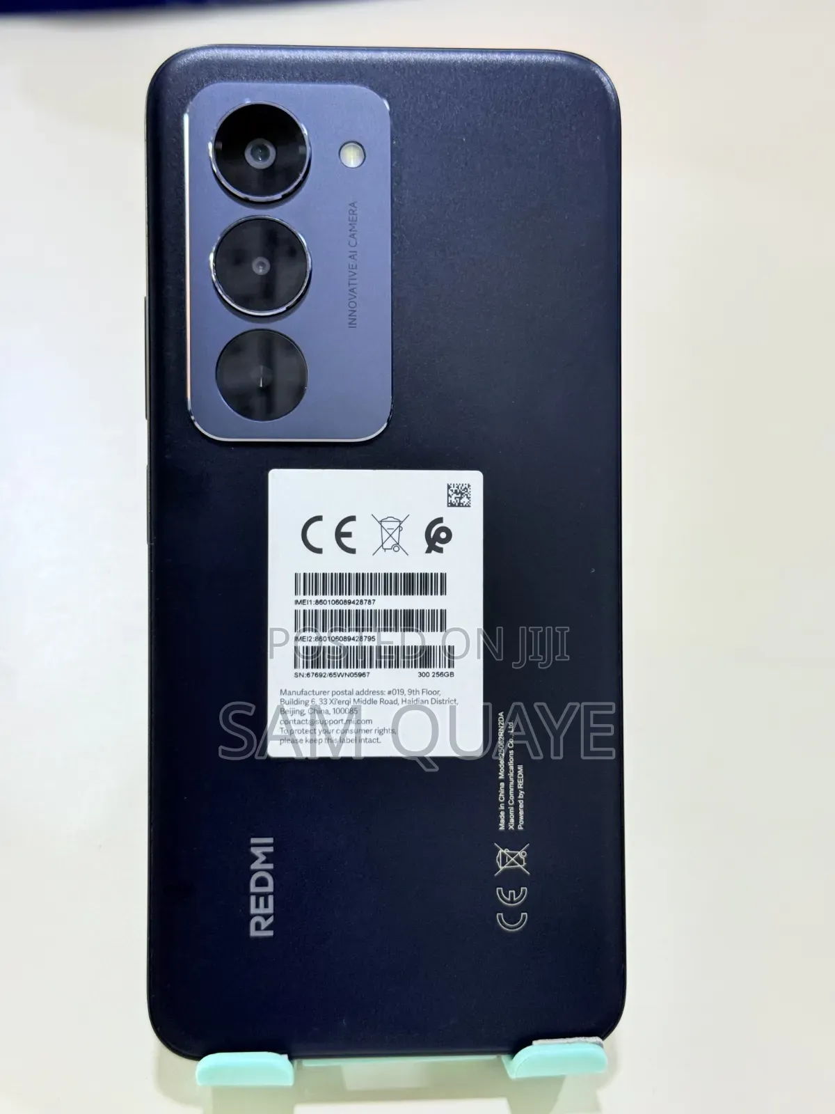 New Xiaomi Redmi 15 256 GB Black