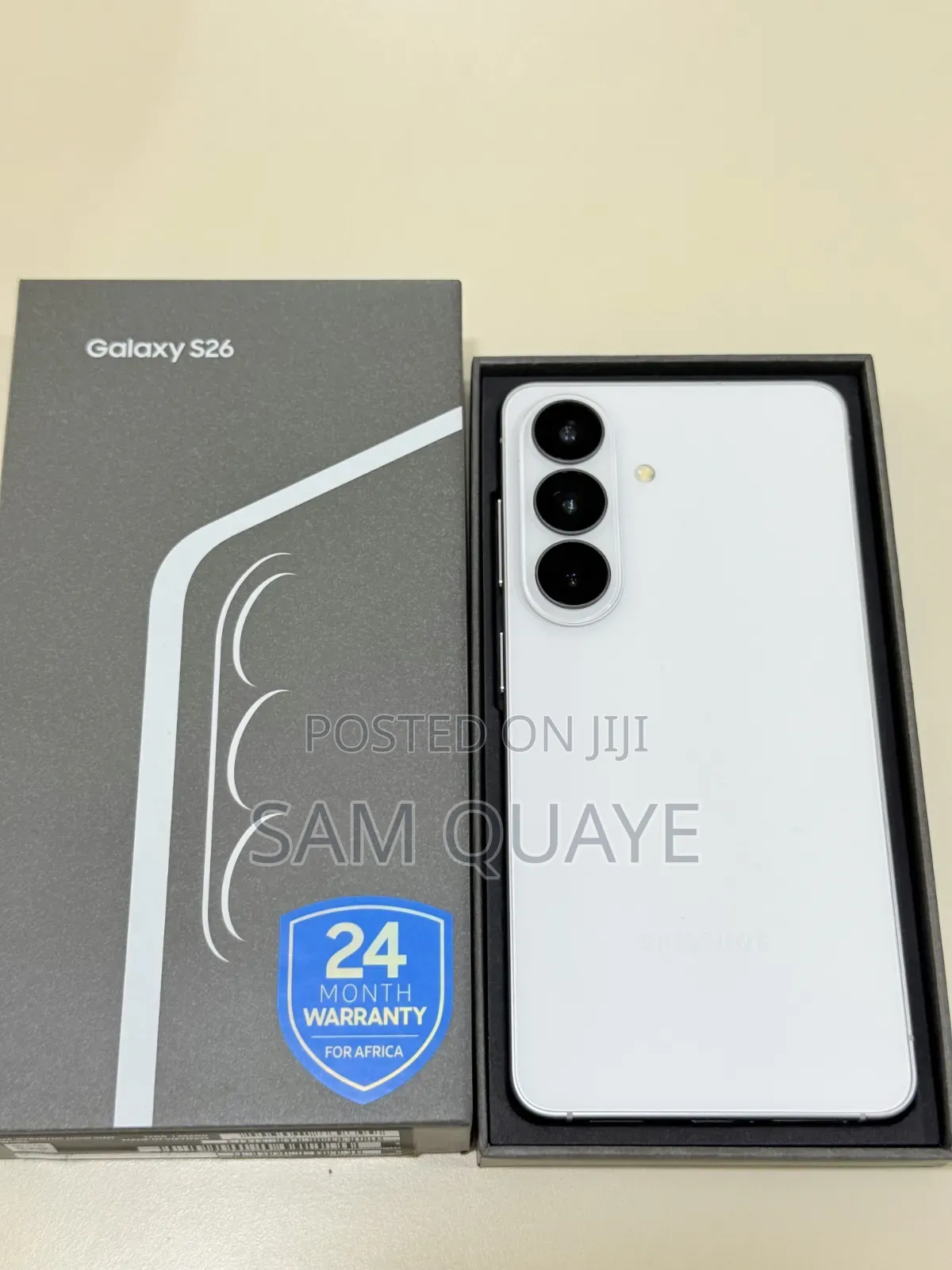 New Samsung Galaxy s26 256 GB White