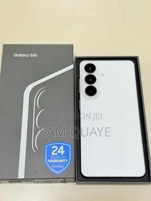 New Samsung Galaxy s26 256 GB White