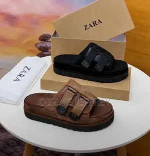 Original Zara Double Buckle Slide in Colours