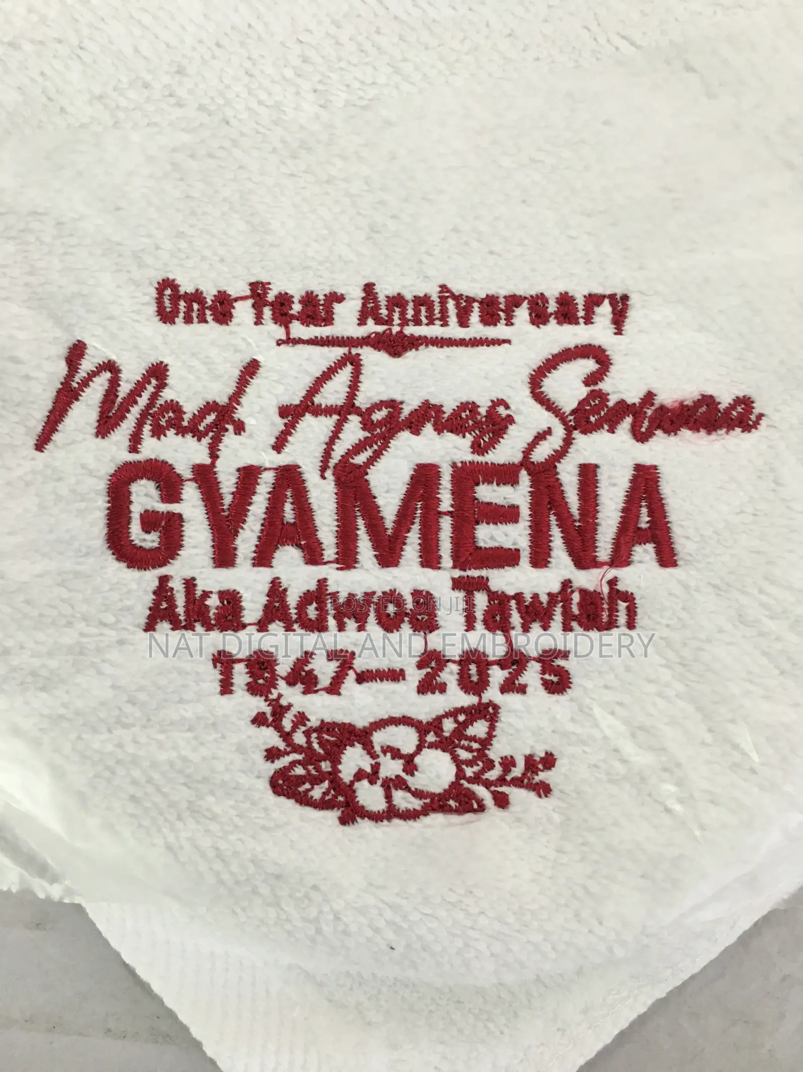 Face Towel Print