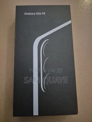New Samsung Galaxy S26 FE 128 GB Black