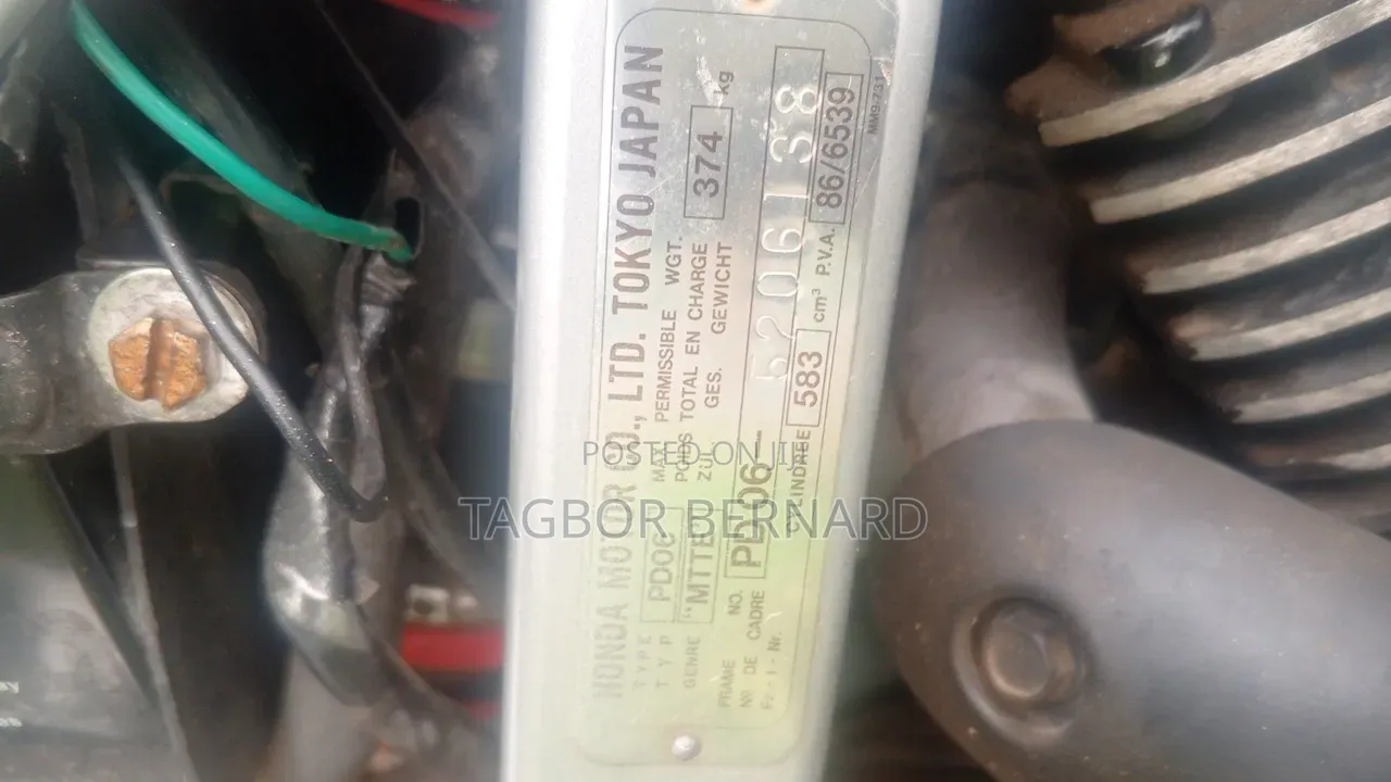 Honda Transalp XL600V 1993 Blue