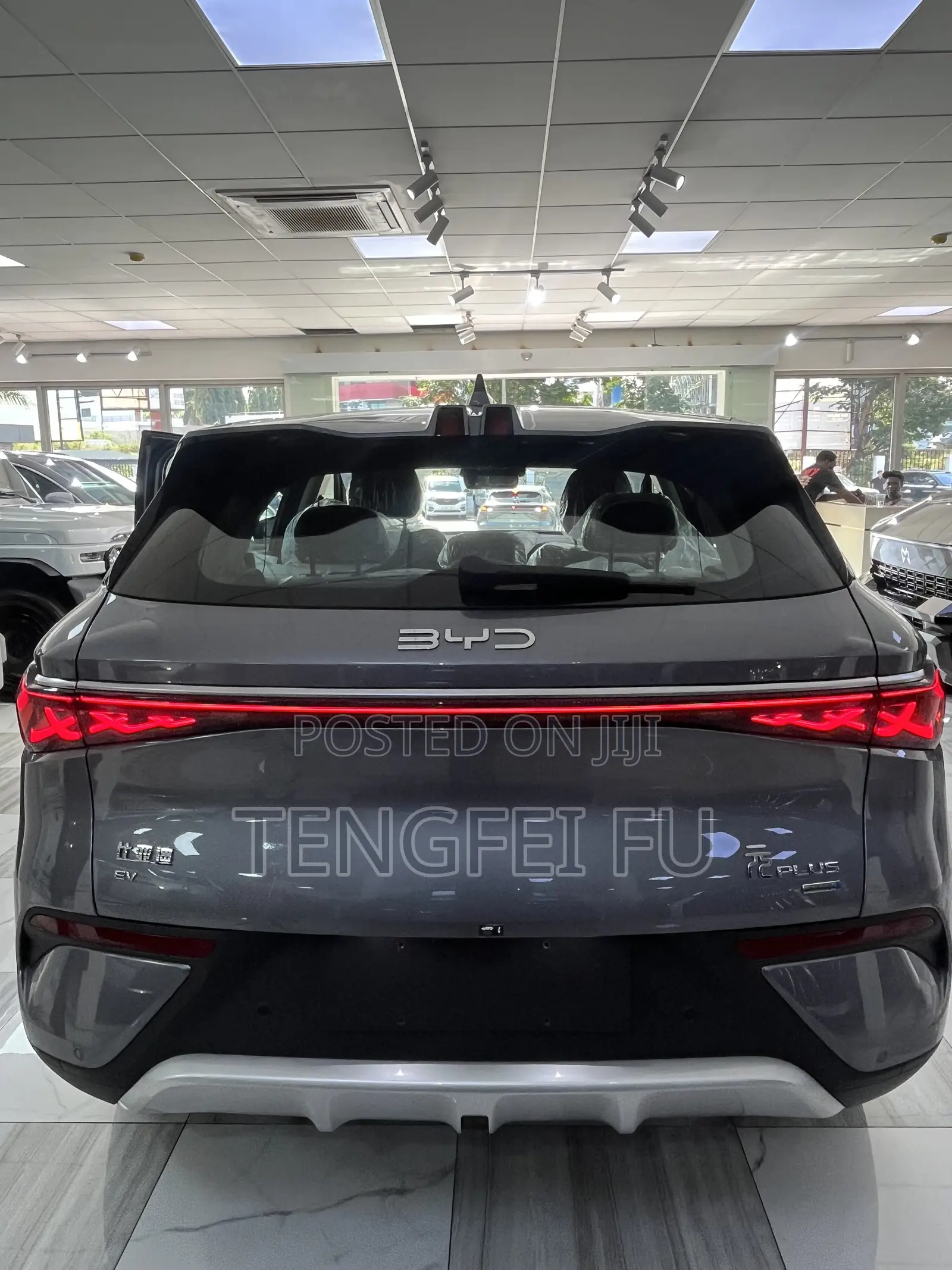 New BYD Yuan Plus 2025 Gray