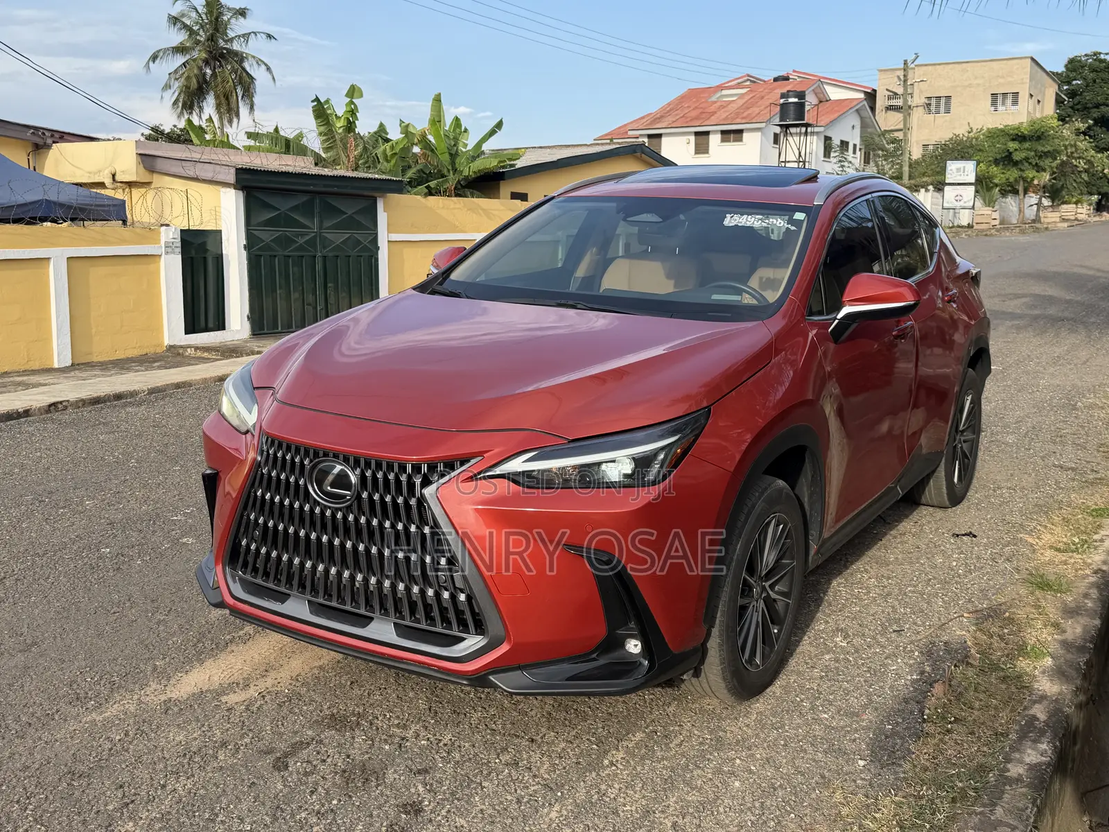 New Lexus LX 500d 2023 Orange