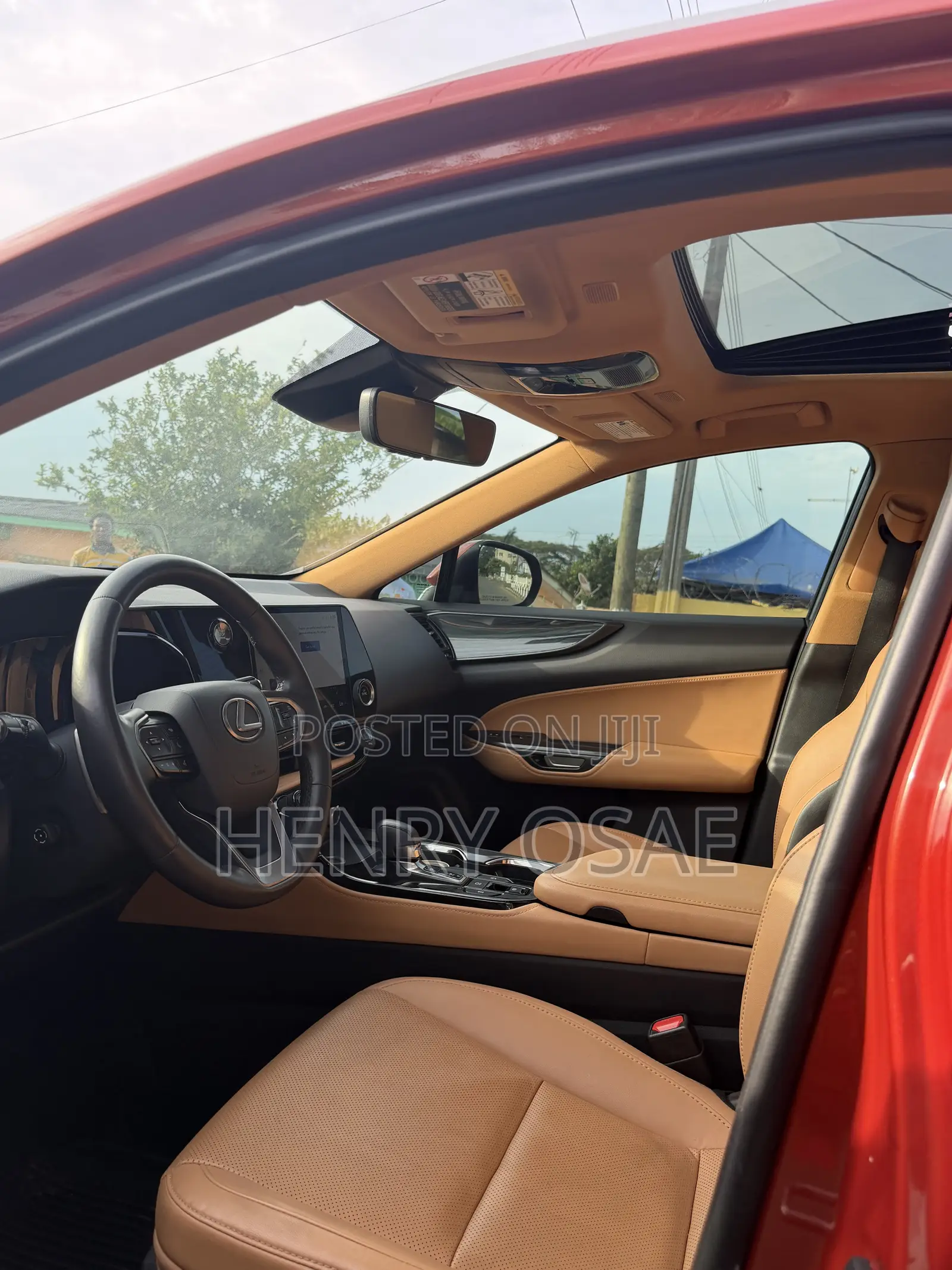 New Lexus LX 500d 2023 Orange