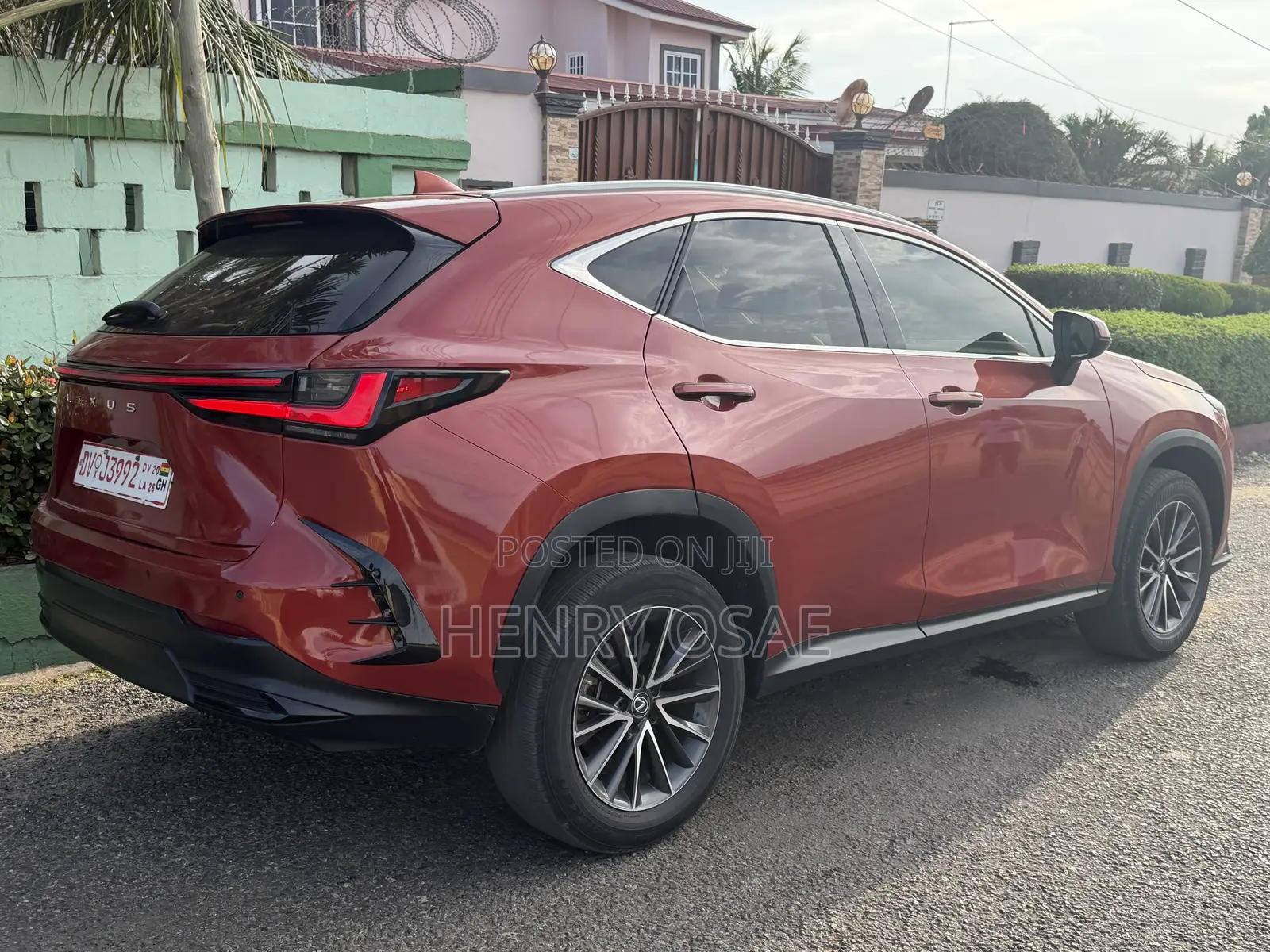 New Lexus LX 500d 2023 Orange