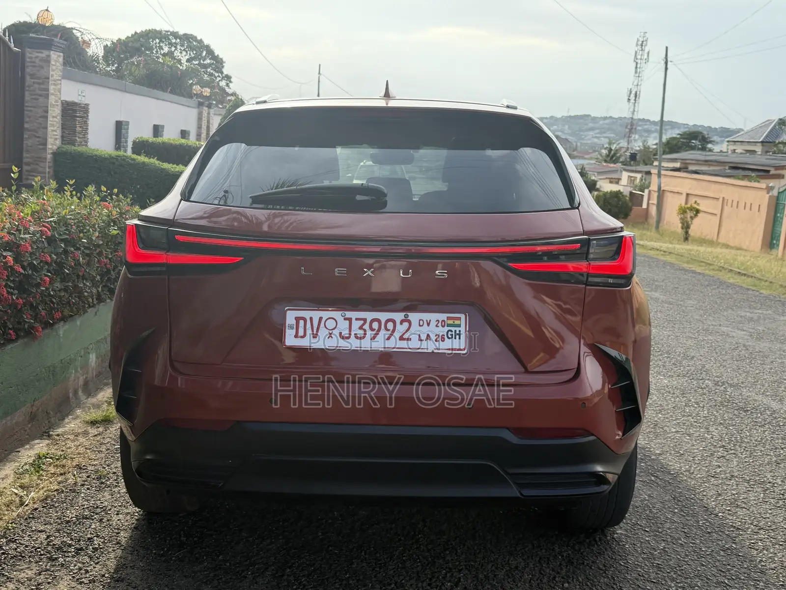 New Lexus LX 500d 2023 Orange
