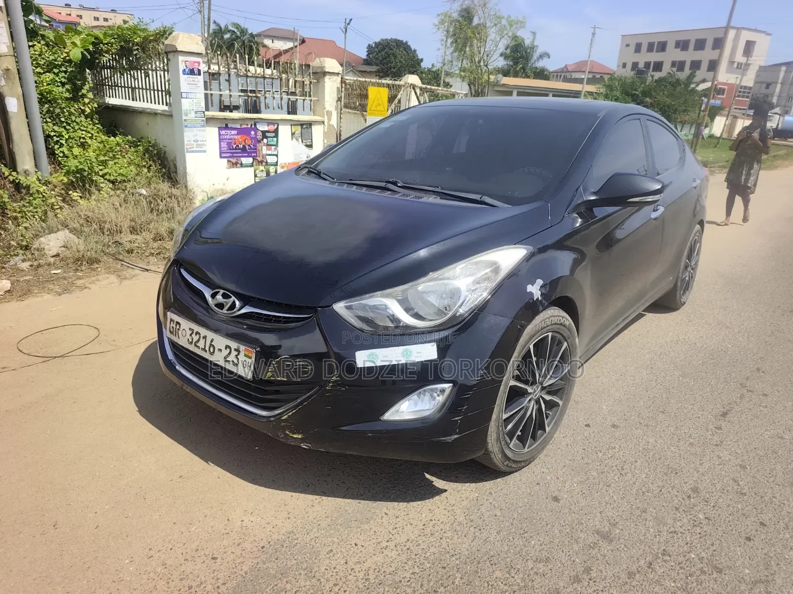 Hyundai Elantra 2013 Black