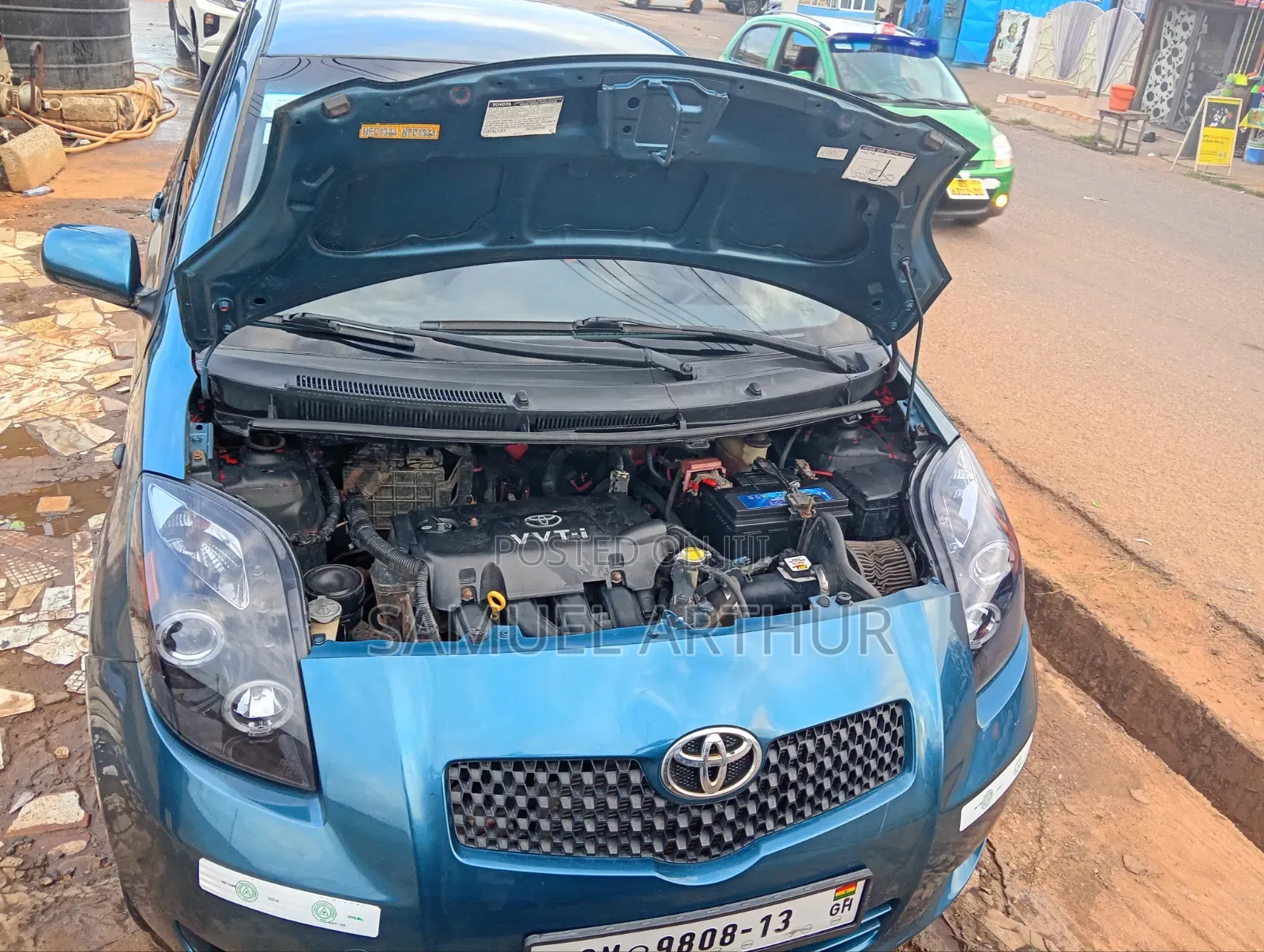 Toyota Yaris 1.5 2007 Blue