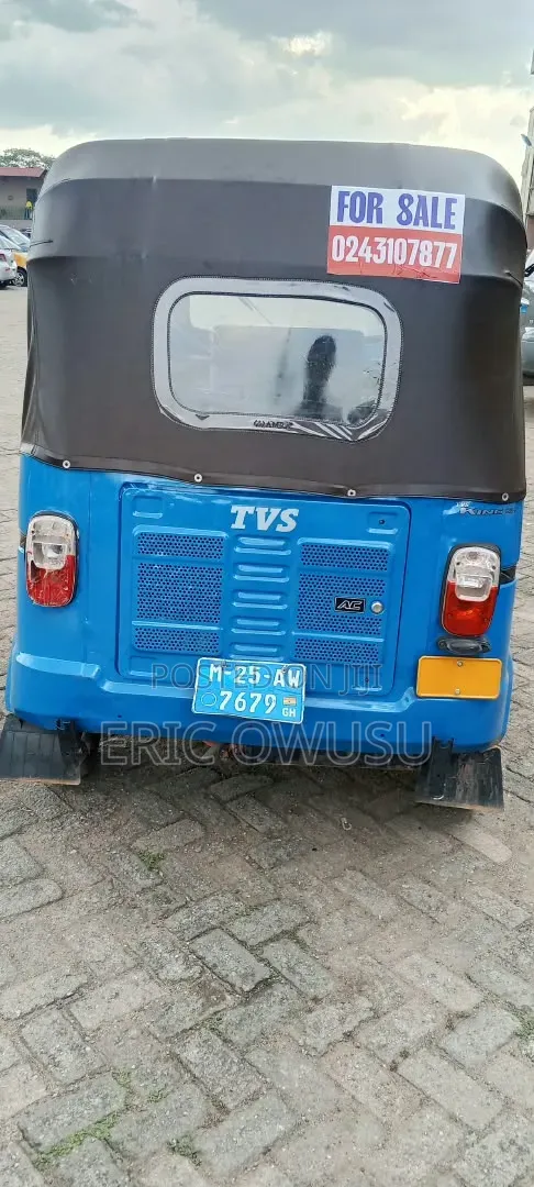 TVS King Deluxe Plus iTouch Start 2025 Blue