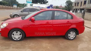 Hyundai Accent 2008 Red