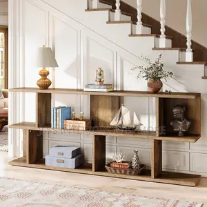 Console Table, 3 Tier With Storage