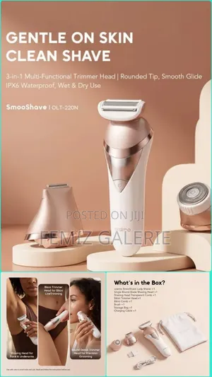 Oraimo SmooShave 3-in-1 Lady Shaver