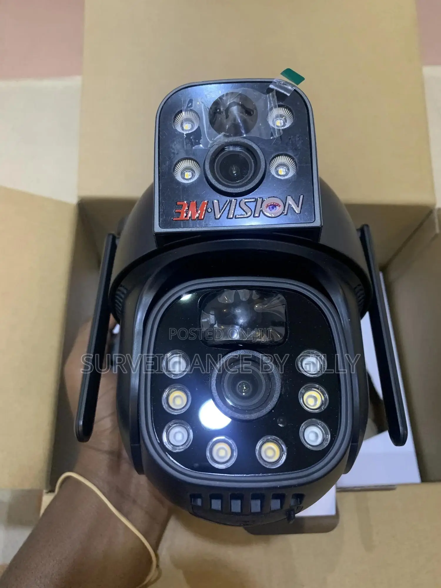 Dual Lens Solar Camera 4g PTZ