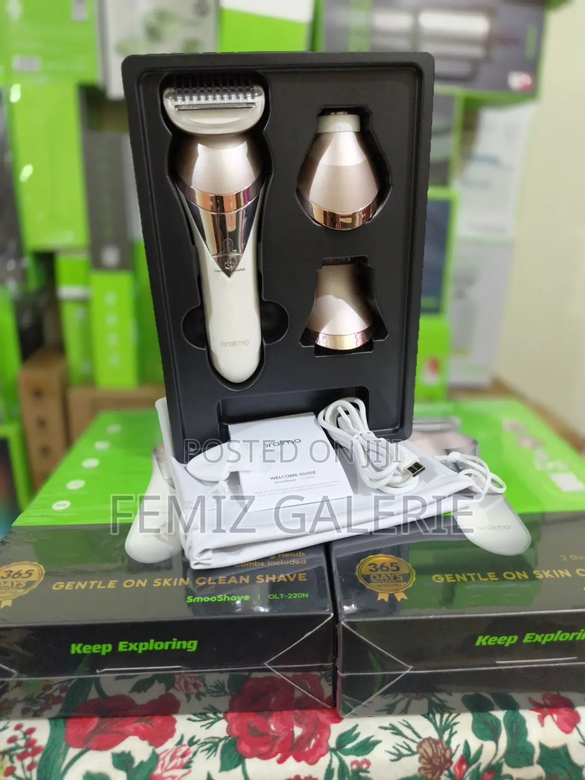 Oraimo SmooShave 3-in-1 Lady Shaver