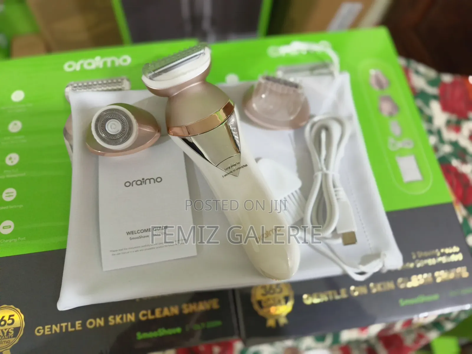 Oraimo SmooShave 3-in-1 Lady Shaver