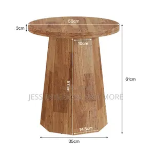 Side Table (Round Pedestal)