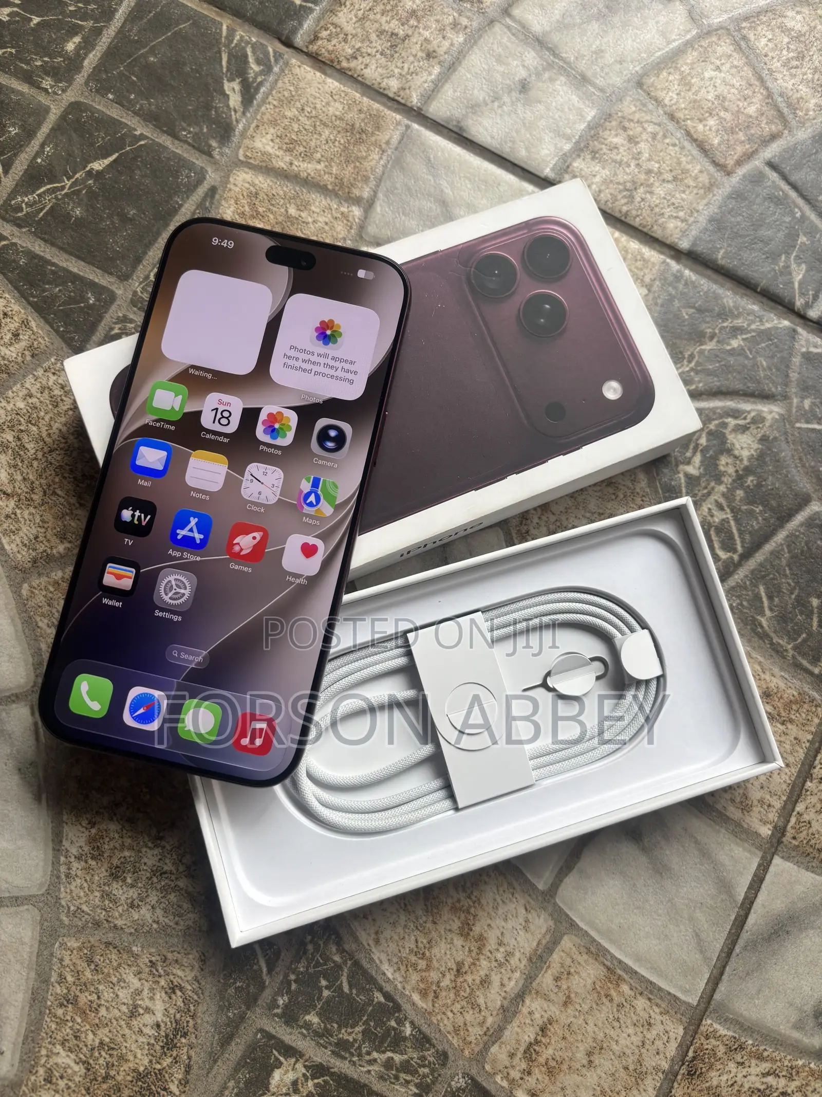 New Apple iPhone 18 Pro Max 512 GB Red