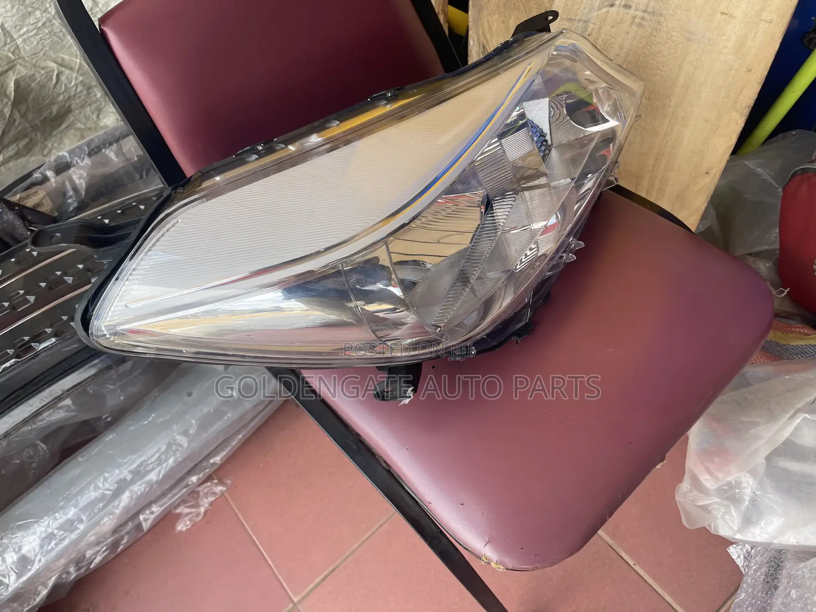 Toyota Vitz 2012 2013 2014 Headlights Pair