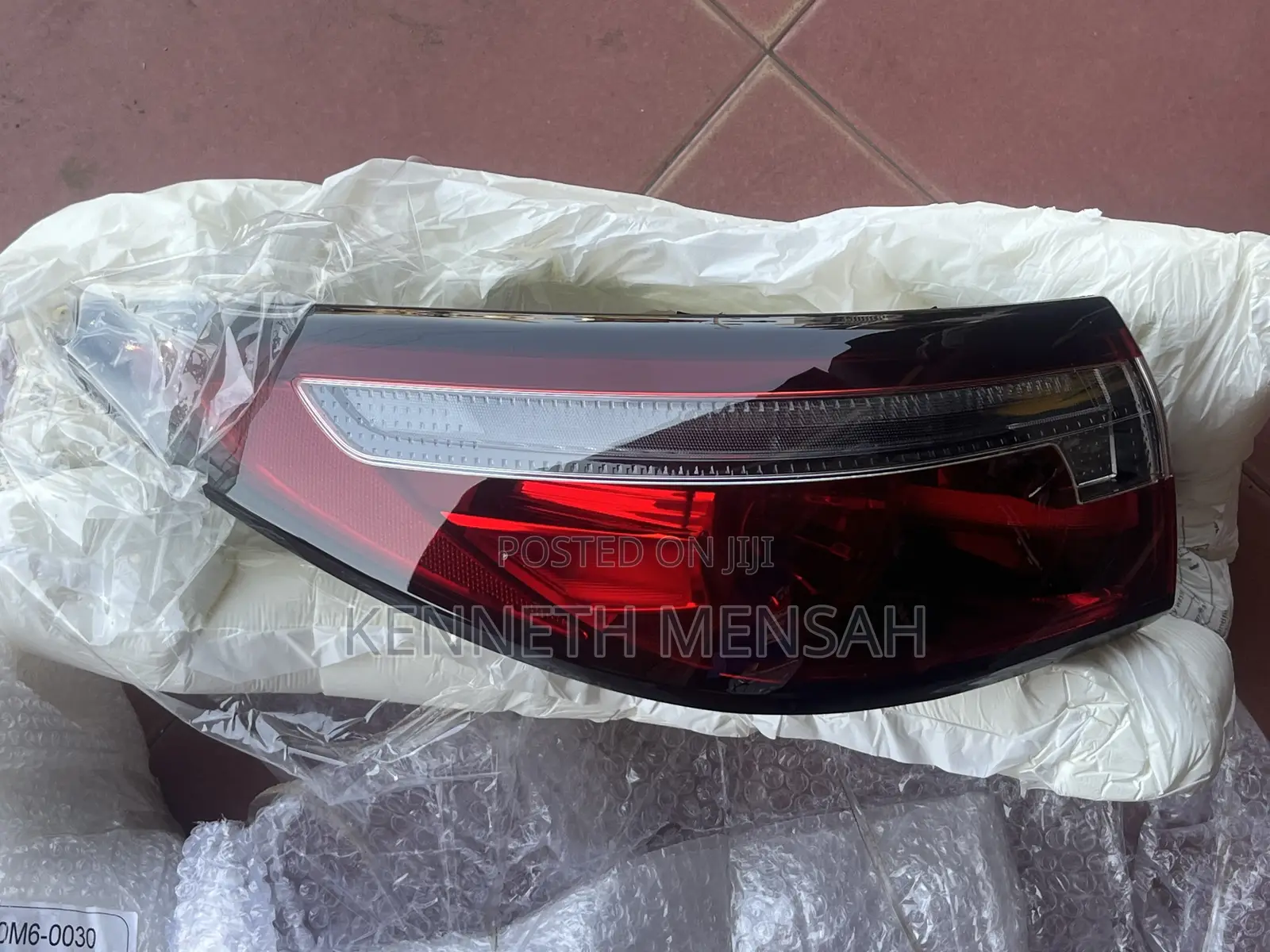 Mazda 6 2019 2020 2021 2022 2023 Taillight